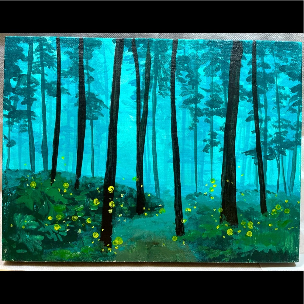 Awesome Acrylic painting ❤️